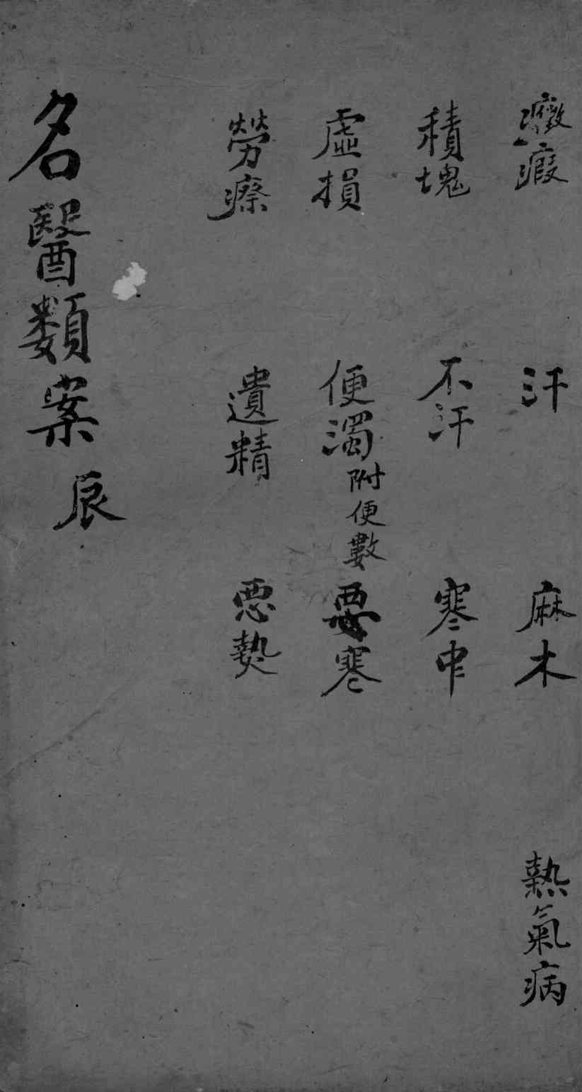 名医类案  卷5
